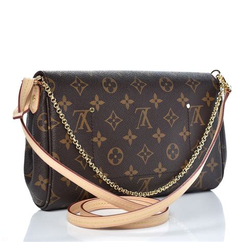 louis vuitton favorite mm with monogrammed strap|lv crossbody strap.